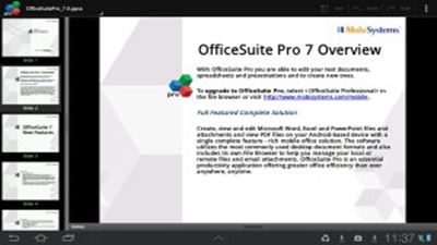 OfficeSuite Pro 7 (PDF & HD) на Андроид - Лучшее офисное приложение для мобильного