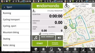 Endomondo Sports Tracker PRO на Андроид - Что еще нужно для успешной тренировки?