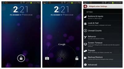 WidgetLocker Lockscreen на Андроид - Блокируйте телефон по-новому